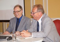 Christian Friedrich und Volkmar Herold, v.l.