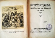 "Reinecke der Fuchs" , nach einer niederdeutschen Ausgabe aus dem Jahr 1498, übertragen von Severin Rüttgers 