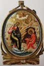 Johannes, der Evangelist, russische Ikone aus einer Ikonostase