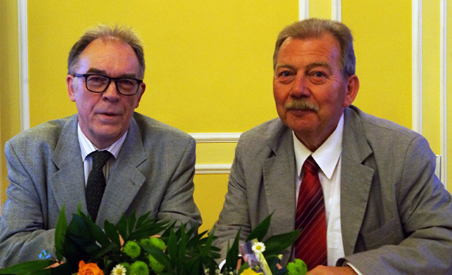 Christian Friedrich und Volker Herold v.l.