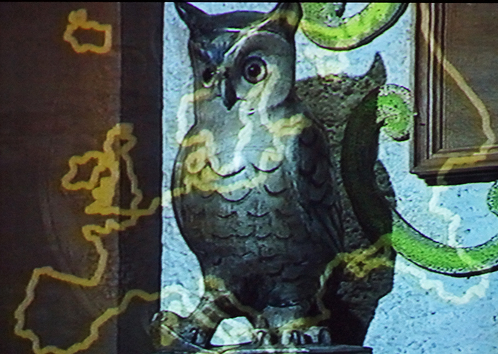 Der Uhu als Symbol der Schlaraffen, deren Anhänger in der ganzen Welt zu finden sind.
